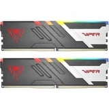 Patriot DIMM 32 GB DDR5-7000 (2x 16 GB) Kit dual, Memoria RAM negro