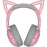 Razer Kraken Kitty V2 BT, Auriculares para gaming rosa neón