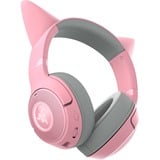 Razer Kraken Kitty V2 BT, Auriculares para gaming rosa neón