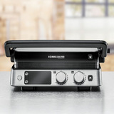 Rommelsbacher KG 2025, Barbacoa de contacto acero fino/Negro