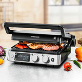 Rommelsbacher KG 2025, Barbacoa de contacto acero fino/Negro