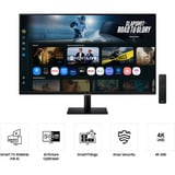Samsung M7 M70F pantalla para PC 81,3 cm (32") 3840 x 2160 Pixeles 4K Ultra HD LCD Negro, Monitor LED negro, 81,3 cm (32"), 3840 x 2160 Pixeles, 4K Ultra HD, LCD, 4 ms, Negro