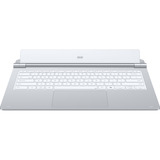 Samsung Teclado Pro, Funda protectora plateado, QWERTZ, Alemán, Touchpad, Samsung, Galaxy Tab S11 Ultra, Plata