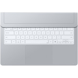 Samsung Teclado Pro, Funda protectora plateado, QWERTZ, Alemán, Touchpad, Samsung, Galaxy Tab S11 Ultra, Plata