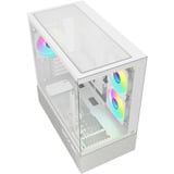 Sharkoon MK7 ARGB Reacondicionado, Cajas de torre blanco