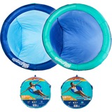 Spin Master SwimWays, Spring Float Papasan, tumbona para piscina inflable con válvula Hyper-Flate, azul, Colchón de aire azul, SwimWays , Spring Float Papasan, tumbona para piscina inflable con válvula Hyper-Flate, azul, Azul, Colchoneta, Monocromo, 15 año(s), Niño, 113 kg