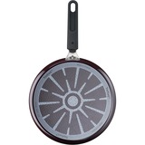 Tefal Resist Intense D5221083 cacerola Sartén para tortitas Alrededor, Pan Alrededor, Sartén para tortitas, Negro, Rojo, Titanio, 175 °C, Aluminio