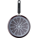 Tefal Resist Intense D52210 Sartén para crepes Alrededor, Pan Alrededor, Sartén para crepes, Negro, Rojo, Titanio, 175 °C, Aluminio