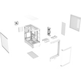 Thermaltake CA-11G-00M6WN-00, Cajas de torre blanco