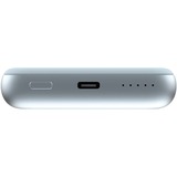 Verbatim Charge 'n' Go Polímero de litio 10000 mAh Cargador inalámbrico Azul, Banco de potencia celeste, 10000 mAh, Polímero de litio, Quick Charge 3.0, Cargador inalámbrico, Azul