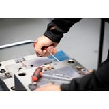 Wiha Juego de llaves hexagonales, con mango transversal ComfortGrip, Destornillador negro/Rojo