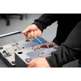 Wiha Juego de llaves hexagonales, con mango transversal ComfortGrip, Destornillador negro/Rojo