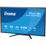 iiyama ProLite X4373UHSU-B2, Monitor LED negro (mate)