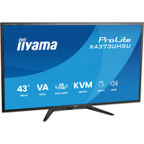 iiyama X4373UHSU-B2, Monitor LED negro (mate)