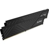 ADATA GAMMIX D35 módulo de memoria 16 GB 2 x 8 GB DDR4 288-pin DIMM, Memoria RAM negro, 16 GB, 2 x 8 GB, DDR4, 3200 MHz, 288-pin DIMM