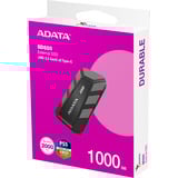 ADATA SD820-1000G-CGY, Unidad de estado sólido negro/Gris