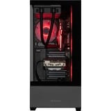 ALTERNATE ALT-THUNDER-AMD-001, Gaming-PC negro/Transparente