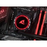 ALTERNATE Custom PC Series • Red Thunder Elements Gaming-PC negro/Transparente