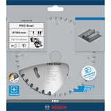 Bosch 2 608 837 749 hoja de sierra circular 16 cm 1 pieza(s) Metal, 16 cm, 2 cm, 1,2 mm, 4600 RPM, 1,6 mm