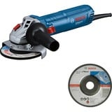 Bosch Amoladora angular GWS 12-125 Professional + disco de desbaste azul