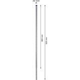 Bosch Expert Broca para martillo SDS Max-8X, Taladro Martillo perforador, Hammer drill bit, 2,2 cm, 920 mm, Concreto, Piedra, 80 cm