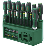 Bosch Juego de destornilladores mixto, 39 piezas verde/Negro