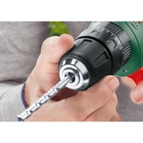 Bosch Universal Drill 18V 1450 RPM Sin llave 1,2 kg Negro, Verde, Taladro/destornillador verde/Negro, Taladro de pistola, Sin llave, Negro, Verde, 1 cm, 1450 RPM, 3 cm