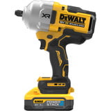 DEWALT Atornillador de impacto a batería DCF961H2T, 18 Voltios, 1/2", Tornillo de percusión amarillo/Negro