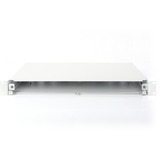 Digitus Caja de empalme de fibra óptica con cierre rápido, vacía sin panel frontal, extraíble, Caja de fíbra óptica gris