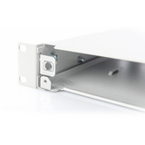 Digitus Caja de empalme de fibra óptica con cierre rápido, vacía sin panel frontal, extraíble, Caja de fíbra óptica gris