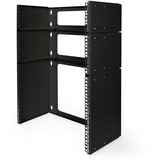 Digitus Soporte para parche para montaje en pared, 483mm (19") negro