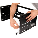 Digitus Soporte para parche para montaje en pared, 483mm (19") negro