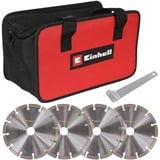 EINHELL Fresadora de ranuras para muros TE-MA 1700, Esamblaje con galleta rojo/Negro