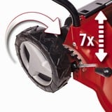EINHELL GC-PM 40/2 S Cortacésped manual Gasolina Negro, Rojo rojo/Negro, Cortacésped manual, 1000 m², 40 cm, 2,5 cm, 7,5 cm, Hojas cilíndricas