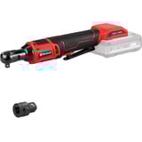 EINHELL Power X-Change Atornillador de carraca a batería TE-RW 18/60 Li-Solo, 18Volt, Destornillador rojo/Negro
