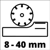EINHELL TE-MA 1700, Esamblaje con galleta rojo/Negro
