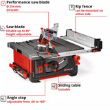 EINHELL TP-CC 10 T, 4340435, Sierra circular de mesa rojo/Negro