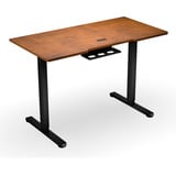 ENDORFY Atlas S Electric, Gaming Desk  nogal/Negro