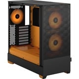 Fractal Design Pop Air Torre Negro, Naranja, Cajas de torre negro/Naranja, Torre, PC, Negro, Naranja, ATX, micro ATX, Mini-ITX, Acero, Vidrio templado, Multi