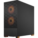 Fractal Design Pop Air Torre Negro, Naranja, Cajas de torre negro/Naranja, Torre, PC, Negro, Naranja, ATX, micro ATX, Mini-ITX, Acero, Vidrio templado, Multi