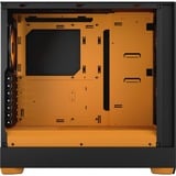 Fractal Design Pop Air Torre Negro, Naranja, Cajas de torre negro/Naranja, Torre, PC, Negro, Naranja, ATX, micro ATX, Mini-ITX, Acero, Vidrio templado, Multi