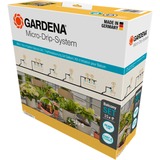 GARDENA 13401-20, Goteros negro/Gris