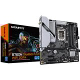GIGABYTE B760M G P WIFI DDR4, Placa base negro/Plateado