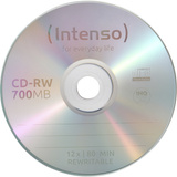 Intenso CD-RW 700 MB, CDs vírgenes 