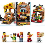LEGO Experiencia de entrega de pizza en la ciudad con vehículos, Juegos de construcción 