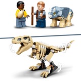 LEGO Jurassic World 76940 Exposición del Dinosaurio T. rex Fosilizado, Juegos de construcción Juego de construcción, 7 año(s), Plástico, 198 pieza(s), 345 g