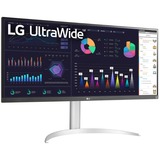 LG 34WQ65X-W, Monitor LED blanco