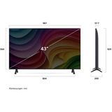 LG 43NANO82T6B, Televisor LED negro