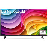 LG 43NANO82T6B, Televisor LED negro