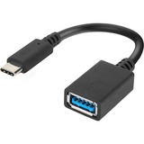 Lenovo LenovoUSB-CtoUSB-AAdapter cable USB 0,14 m USB 3.2 Gen 1 (3.1 Gen 1) USB C USB A Negro, Adaptador negro, 0,14 m, USB C, USB A, USB 3.2 Gen 1 (3.1 Gen 1), 5000 Mbit/s, Negro